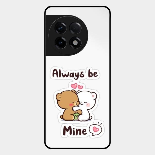 Cute Cuddle Bears Glass Case Cover For Oneplus 11R 5G