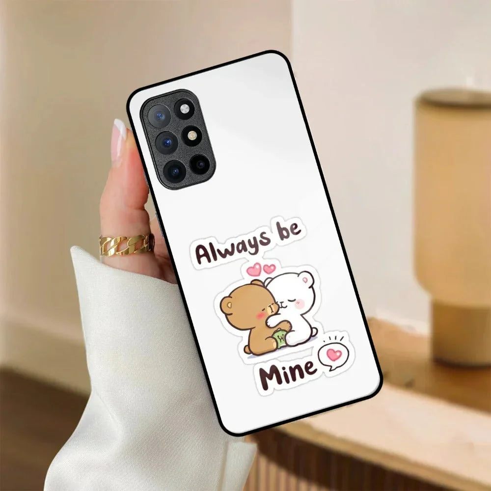 Cute Cuddle Bears Glass Case Cover For Oneplus - ShopOnCliQ