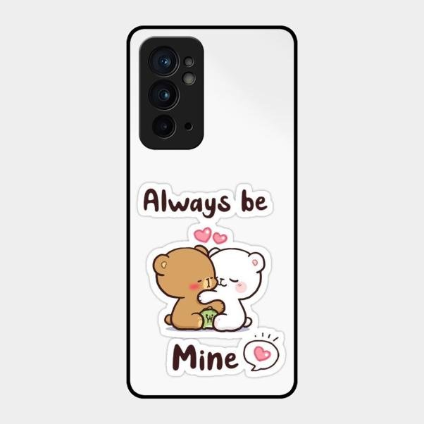 Cute Cuddle Bears Glass Case Cover For Oneplus 9Rt 5G