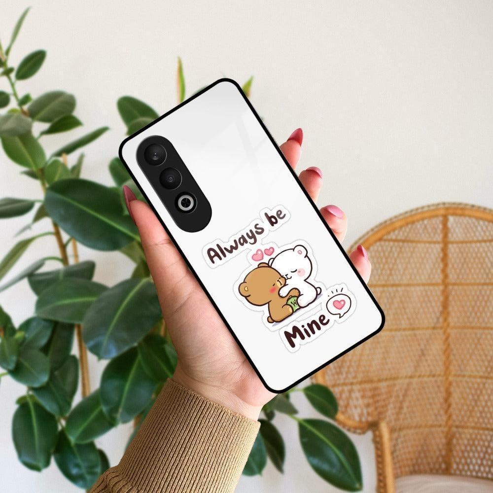 Cute Cuddle Bears Glass Case Cover For Oneplus - ShopOnCliQ