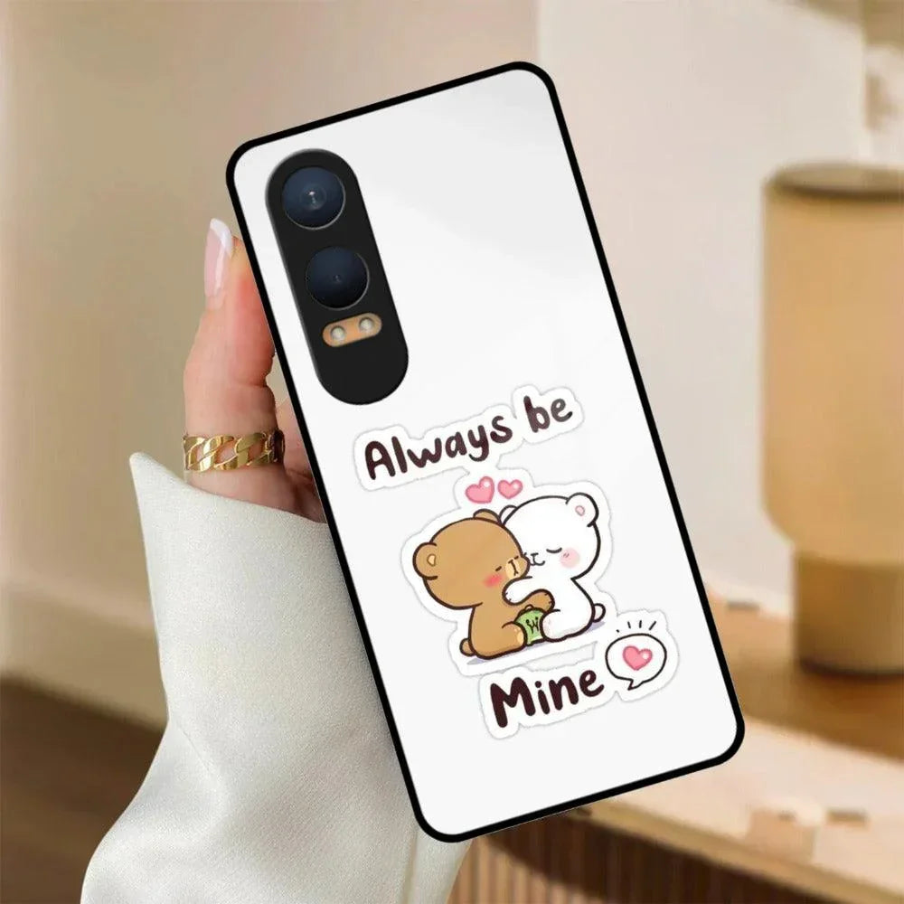 Cute Cuddle Bears Glass Case Cover For Oneplus - ShopOnCliQ