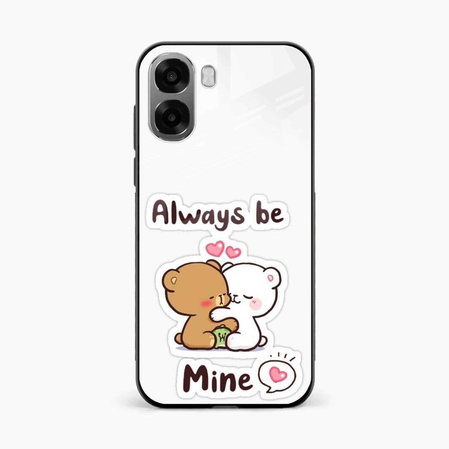 Cute Cuddle Bears Glass Case Cover For Oppo A6X 5G