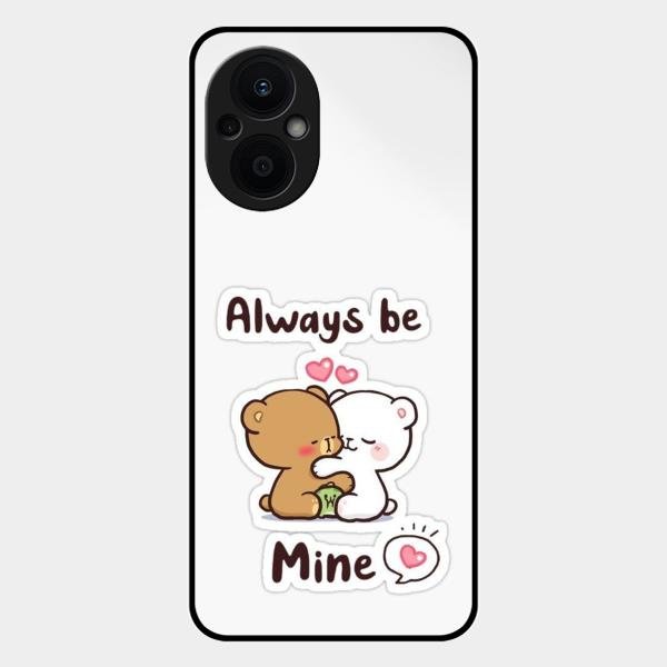 Cute Cuddle Bears Glass Case Cover For Oppo F21S Pro 5G