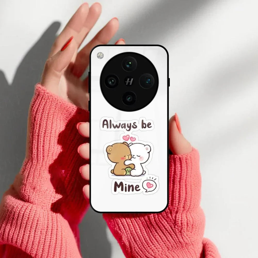 Cute Cuddle Bears Glass Case Cover For Oppo - ShopOnCliQ