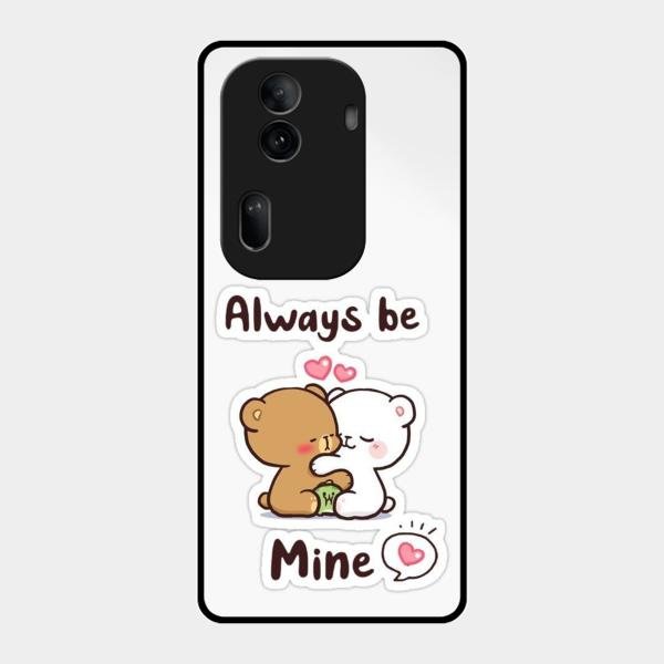Cute Cuddle Bears Glass Case Cover For Oppo Reno 11 Pro 5G