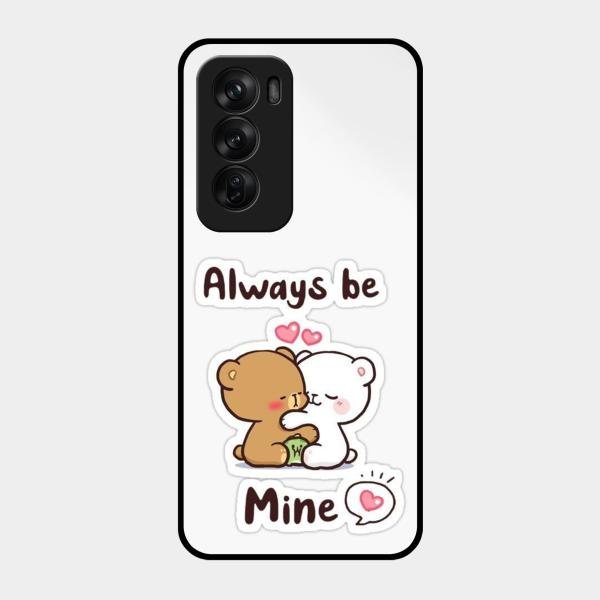 Cute Cuddle Bears Glass Case Cover For Oppo Reno 12 Pro 5G