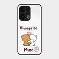 Cute Cuddle Bears Glass Case Cover For Oppo Reno 13 Pro 5G