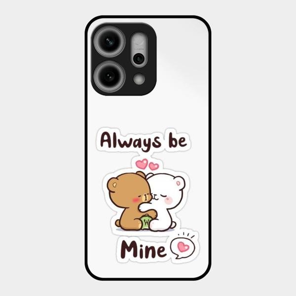 Cute Cuddle Bears Glass Case Cover For Oppo Reno 14 Pro 5G