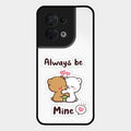 Cute Cuddle Bears Glass Case Cover For Oppo Reno 8 5G