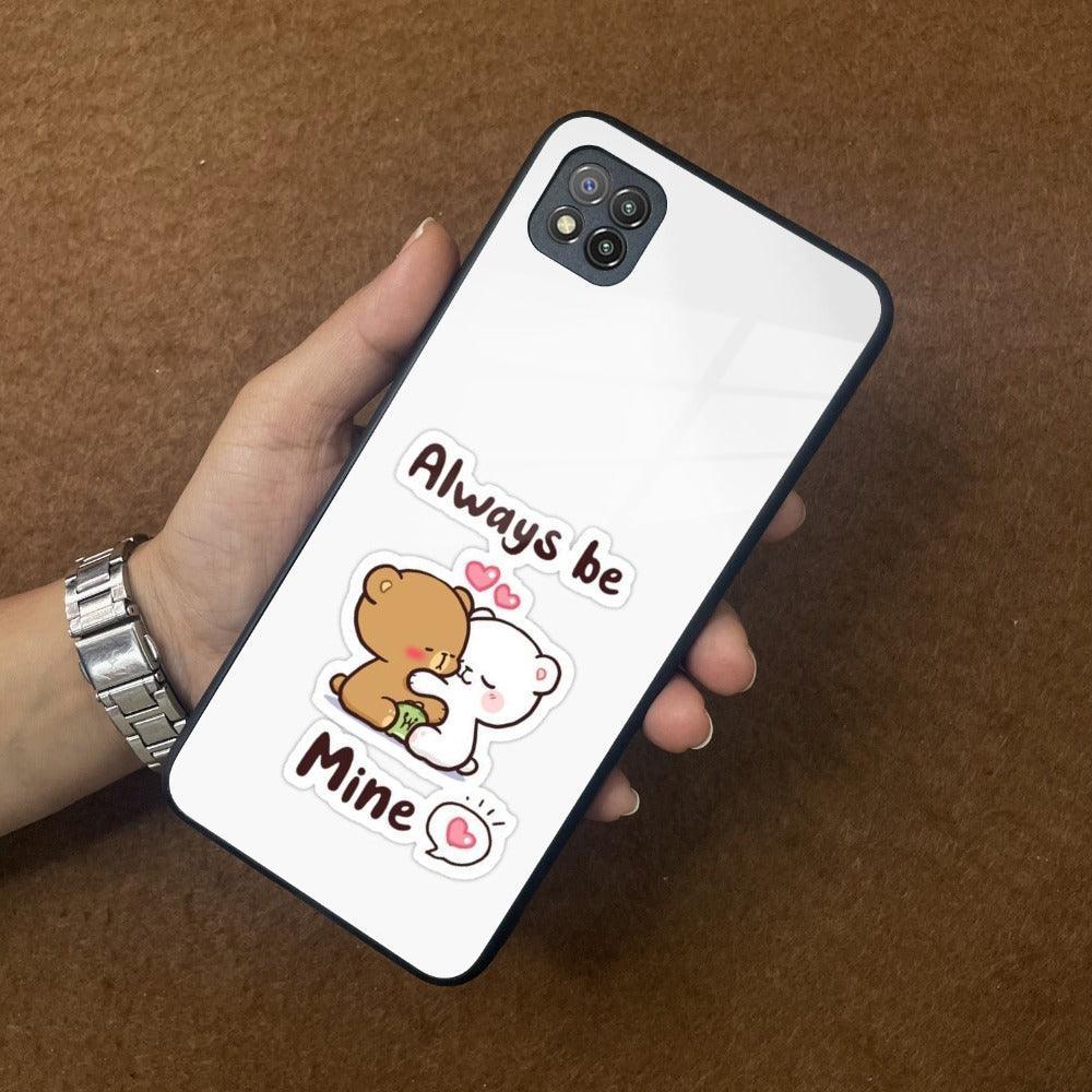 Cute Cuddle Bears Glass Case Cover For Poco - ShopOnCliQ