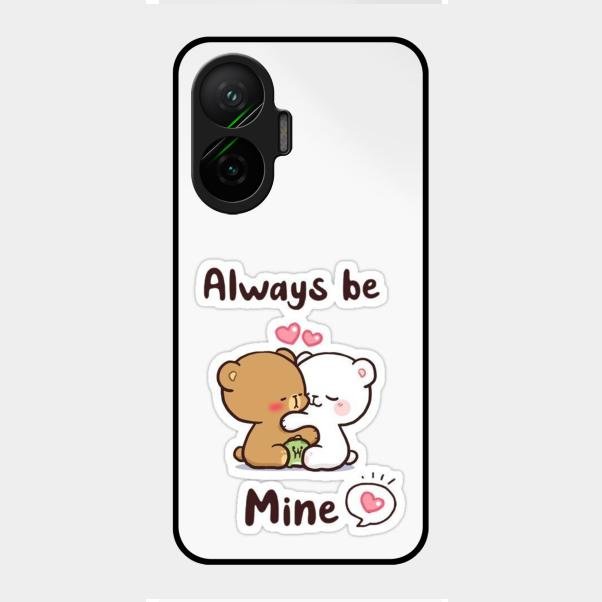 Cute Cuddle Bears Glass Case Cover For Poco F7 5G