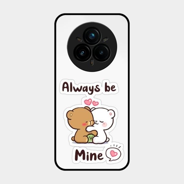 Cute Cuddle Bears Glass Case Cover For Realme 14 Pro 5G