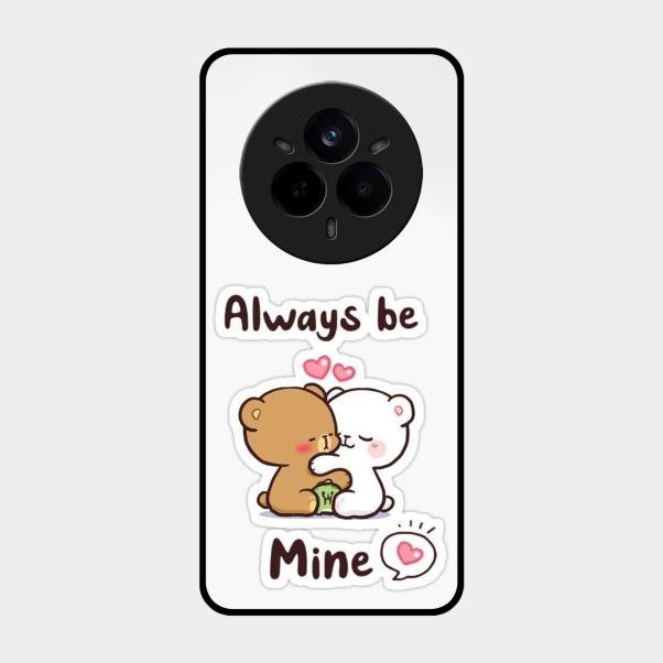 Cute Cuddle Bears Glass Case Cover For Realme 14 Pro Plus 5G