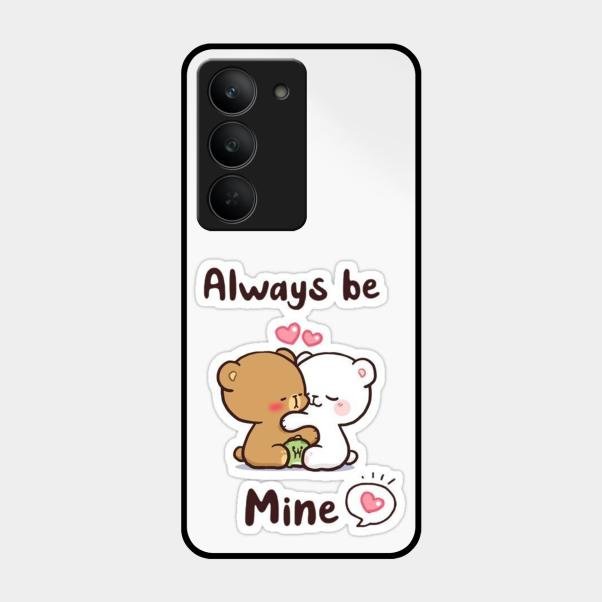 Cute Cuddle Bears Glass Case Cover For Realme 14X 5G
