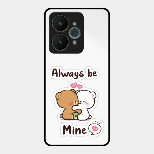 Cute Cuddle Bears Glass Case Cover For Realme 15 5G