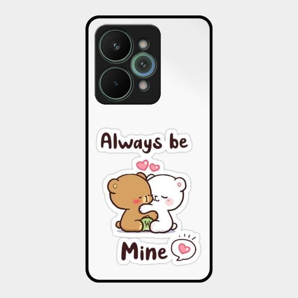 Cute Cuddle Bears Glass Case Cover For Realme 15 Pro 5G