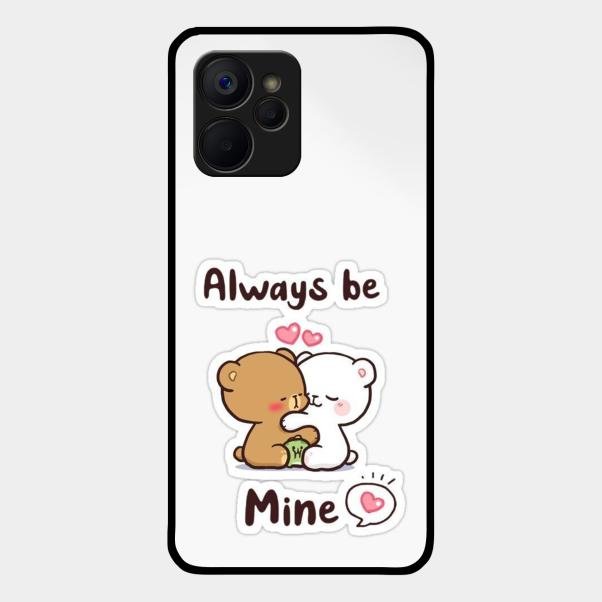 Cute Cuddle Bears Glass Case Cover For Realme 9I 5G