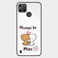 Cute Cuddle Bears Glass Case Cover For Realme C25Y