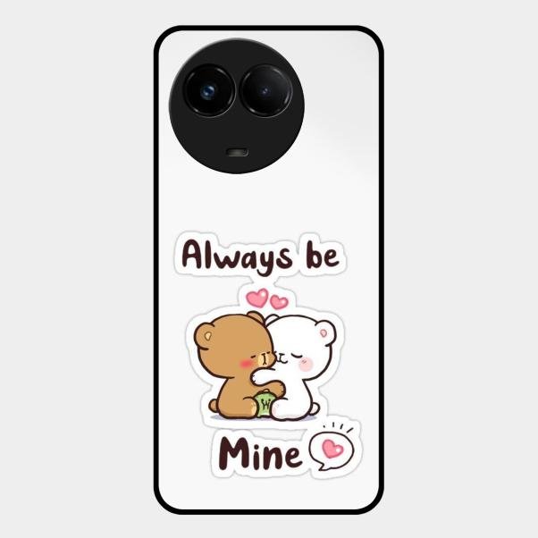 Cute Cuddle Bears Glass Case Cover For Realme C67 5G