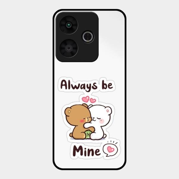 Cute Cuddle Bears Glass Case Cover For Redmi 13 5G