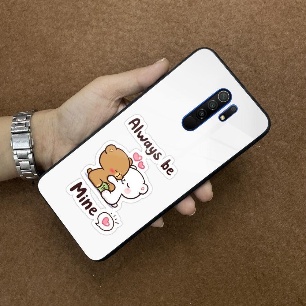 Cute Cuddle Bears Glass Case Cover For Poco - ShopOnCliQ