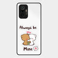Cute Cuddle Bears Glass Case Cover For Redmi Note 10 Pro Max