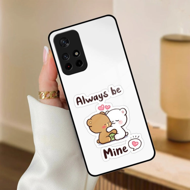 Cute Cuddle Bears Glass Case Cover For Redmi/Xiaomi