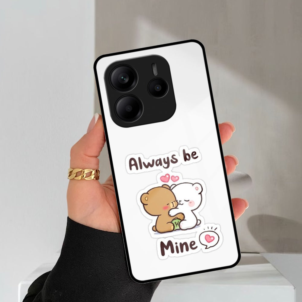 Cute Cuddle Bears Glass Case Cover For Redmi/Xiaomi