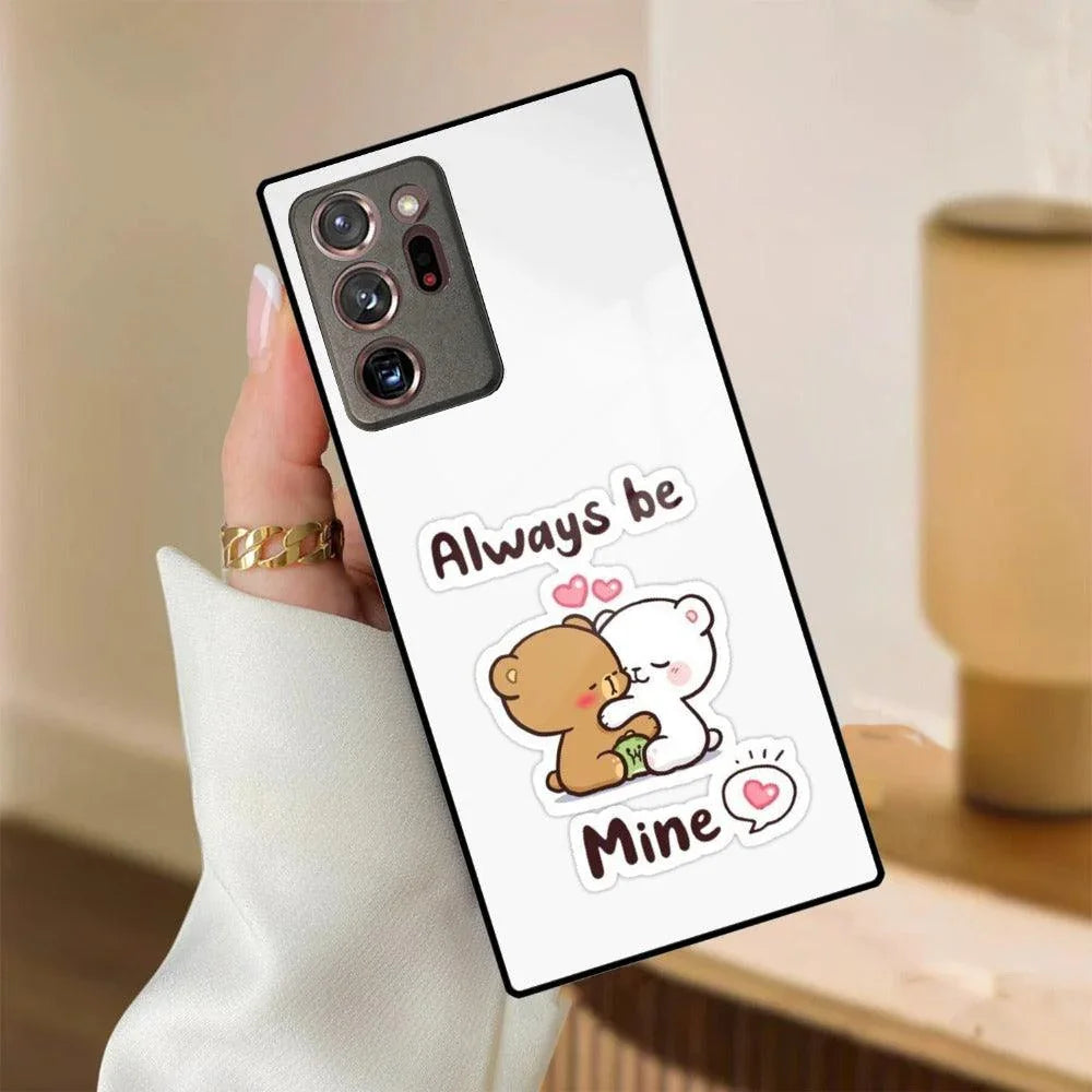 Cute Cuddle Bears Glass Case Cover For Samsung - ShopOnCliQ