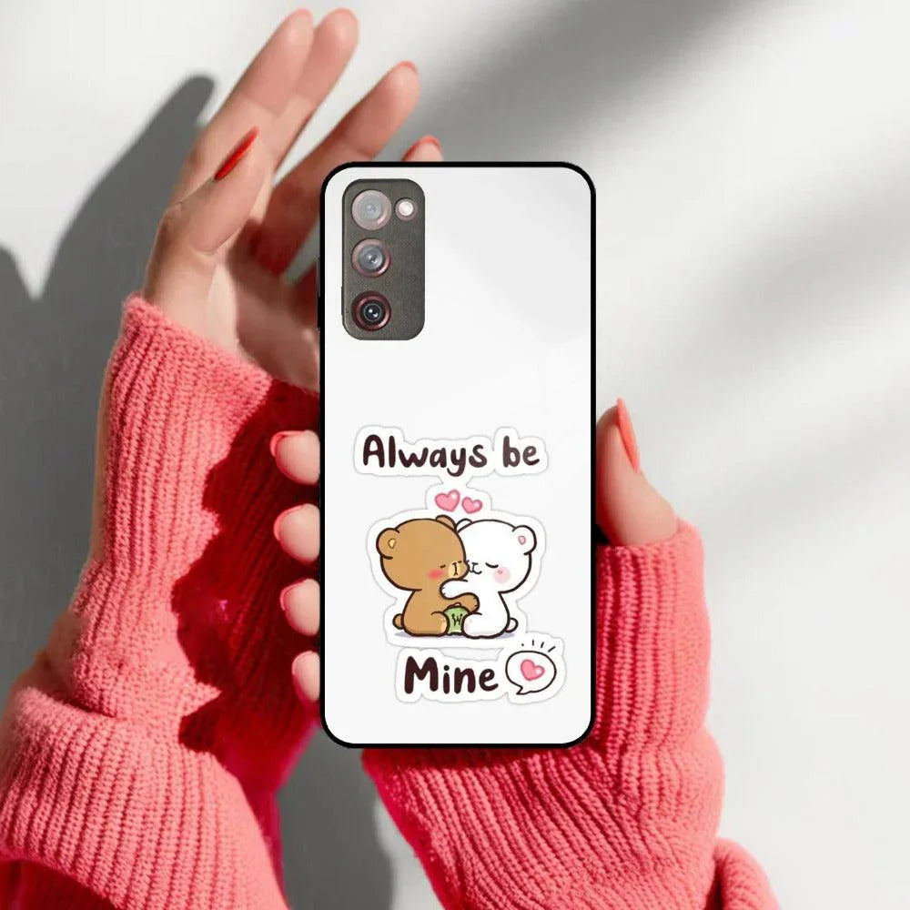 Cute Cuddle Bears Glass Case Cover For Samsung - ShopOnCliQ