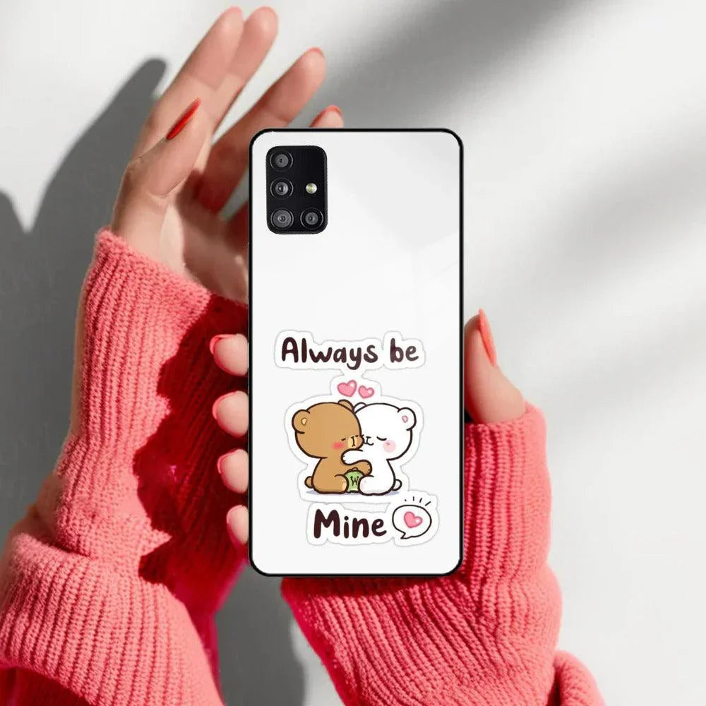 Cute Cuddle Bears Glass Case Cover For Samsung - ShopOnCliQ
