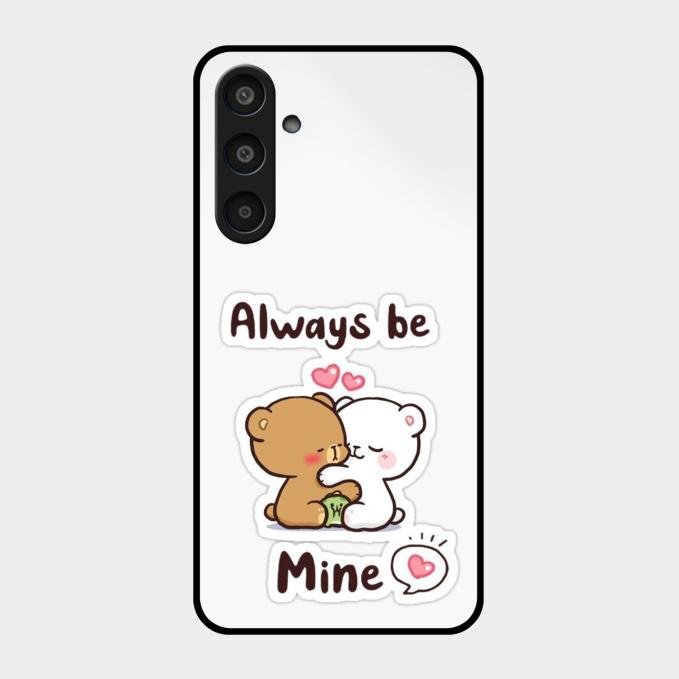 Cute Cuddle Bears Glass Case Cover For Samsung Galaxy M35 5G
