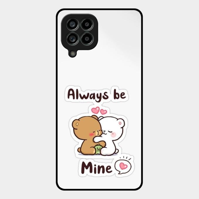 Cute Cuddle Bears Glass Case Cover For Samsung Galaxy M53 5G