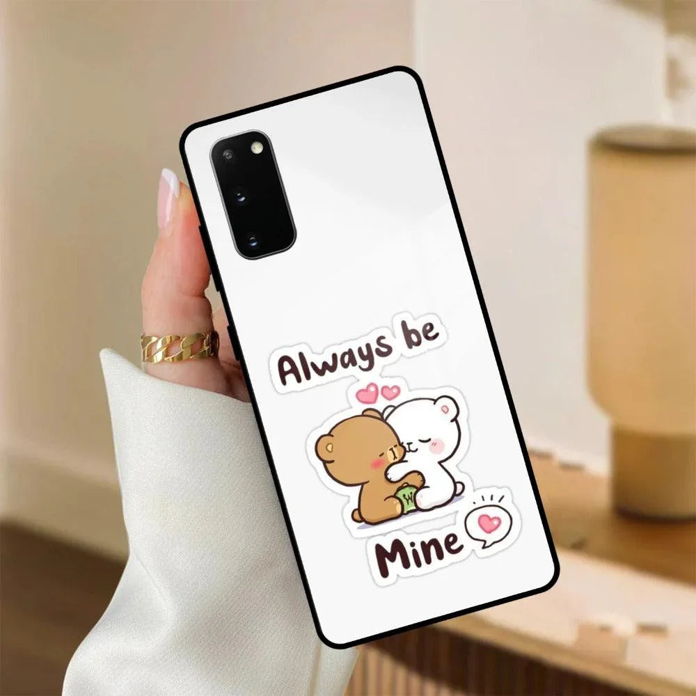 Cute Cuddle Bears Glass Case Cover For Samsung - ShopOnCliQ