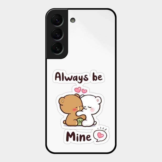 Cute Cuddle Bears Glass Case Cover For Samsung Galaxy S22 Plus 5G