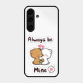 Cute Cuddle Bears Glass Case Cover For Samsung Galaxy S25 Plus 5G