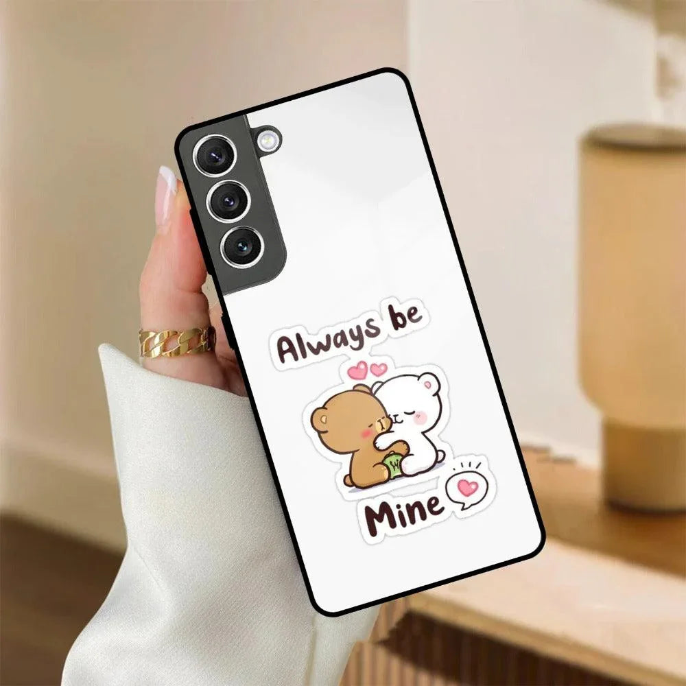 Cute Cuddle Bears Glass Case Cover For Samsung - ShopOnCliQ