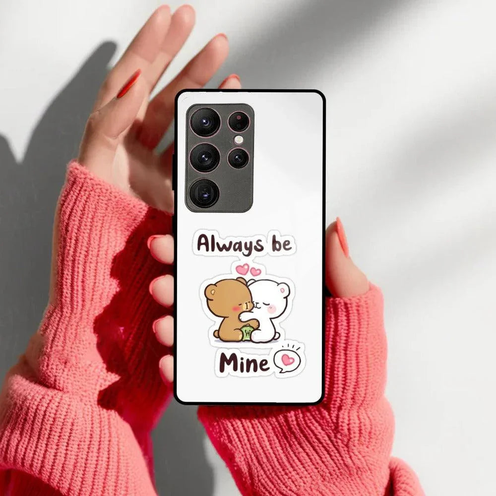 Cute Cuddle Bears Glass Case Cover For Samsung - ShopOnCliQ