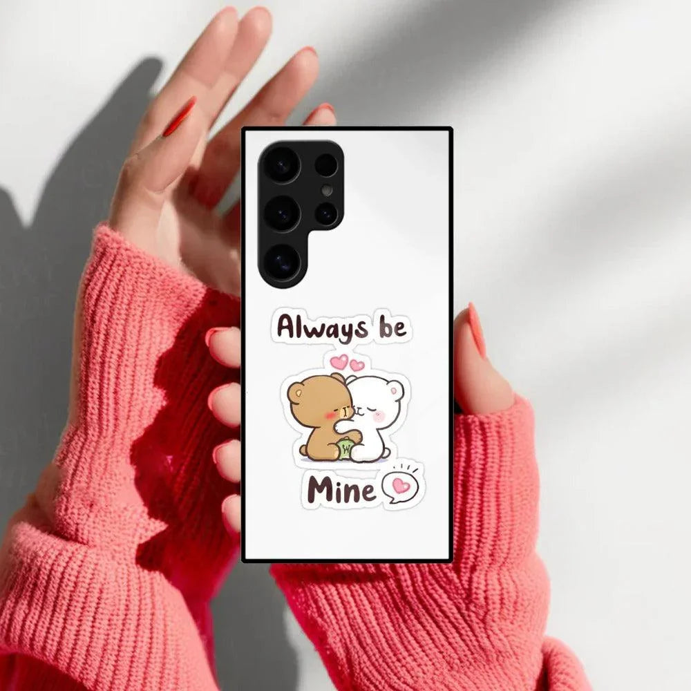 Cute Cuddle Bears Glass Case Cover For Samsung - ShopOnCliQ