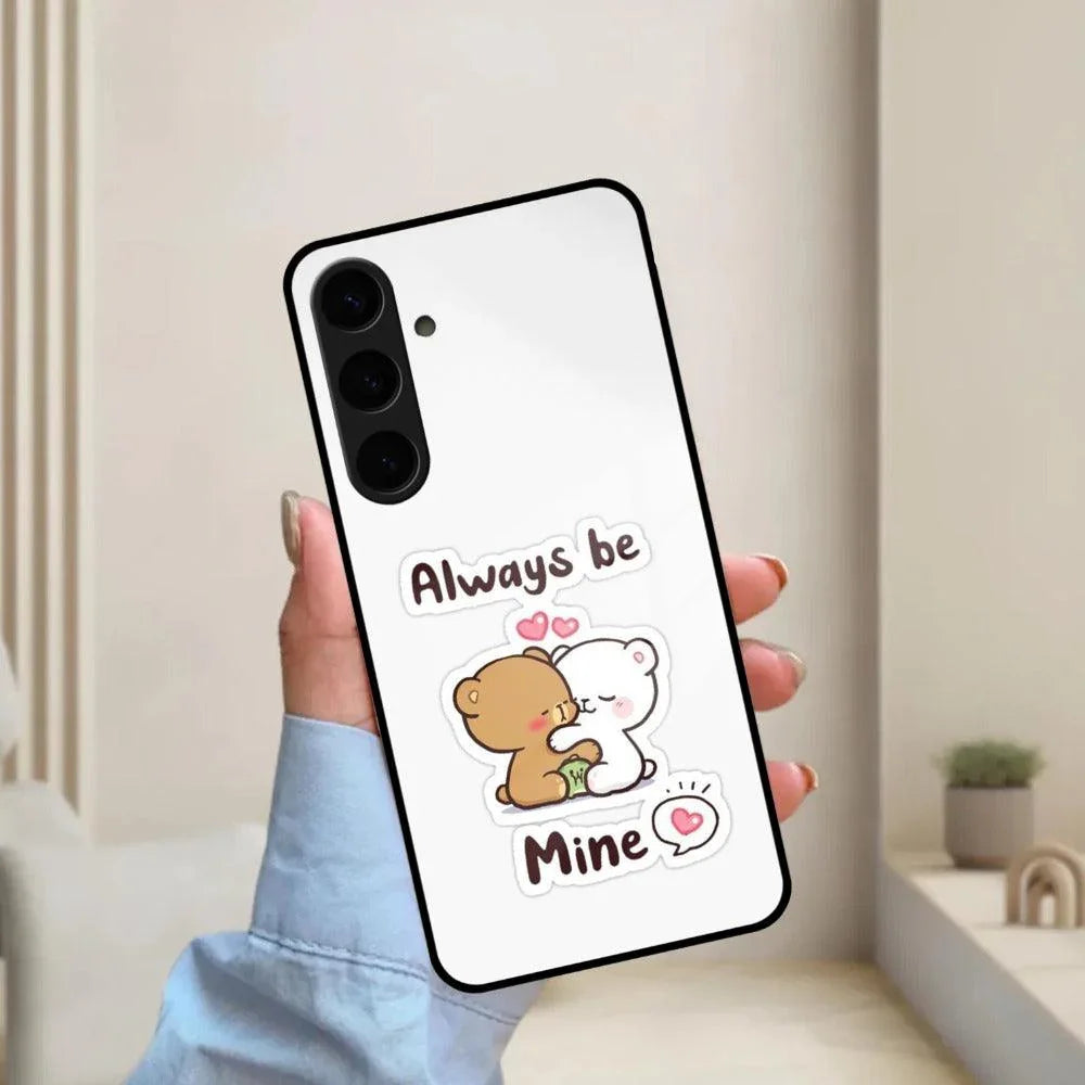 Cute Cuddle Bears Glass Case Cover For Samsung - ShopOnCliQ