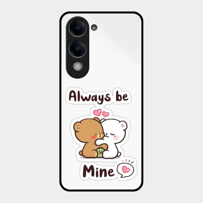 Cute Cuddle Bears Glass Case Cover For Vivo T4 Lite 5G