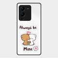 Cute Cuddle Bears Glass Case Cover For Vivo V25 Pro 5G