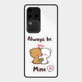 Cute Cuddle Bears Glass Case Cover For Vivo V30 Pro 5G