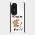 Cute Cuddle Bears Glass Case Cover For Vivo V40 5G