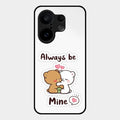 Cute Cuddle Bears Glass Case Cover For Vivo X200 Fe 5G