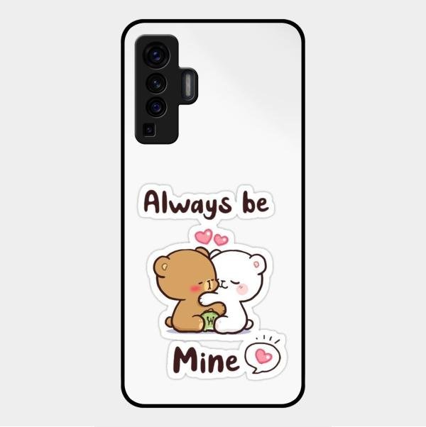 Cute Cuddle Bears Glass Case Cover For Vivo X50 5G