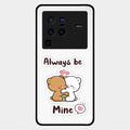 Cute Cuddle Bears Glass Case Cover For Vivo X80 Pro 5G