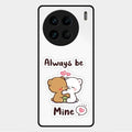 Cute Cuddle Bears Glass Case Cover For Vivo X90 Pro 5G