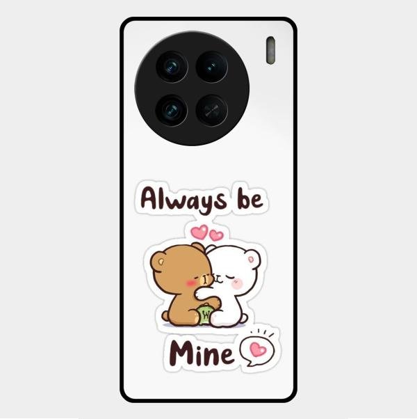 Cute Cuddle Bears Glass Case Cover For Vivo X90 Pro 5G
