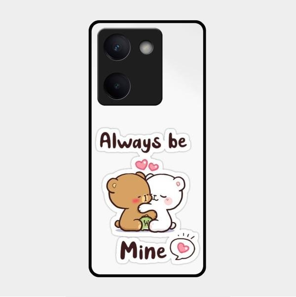 Cute Cuddle Bears Glass Case Cover For Vivo Y300 Plus 5G